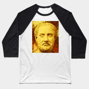 Thucydides Golden Portrait | Thucydides Artwork 9 Baseball T-Shirt